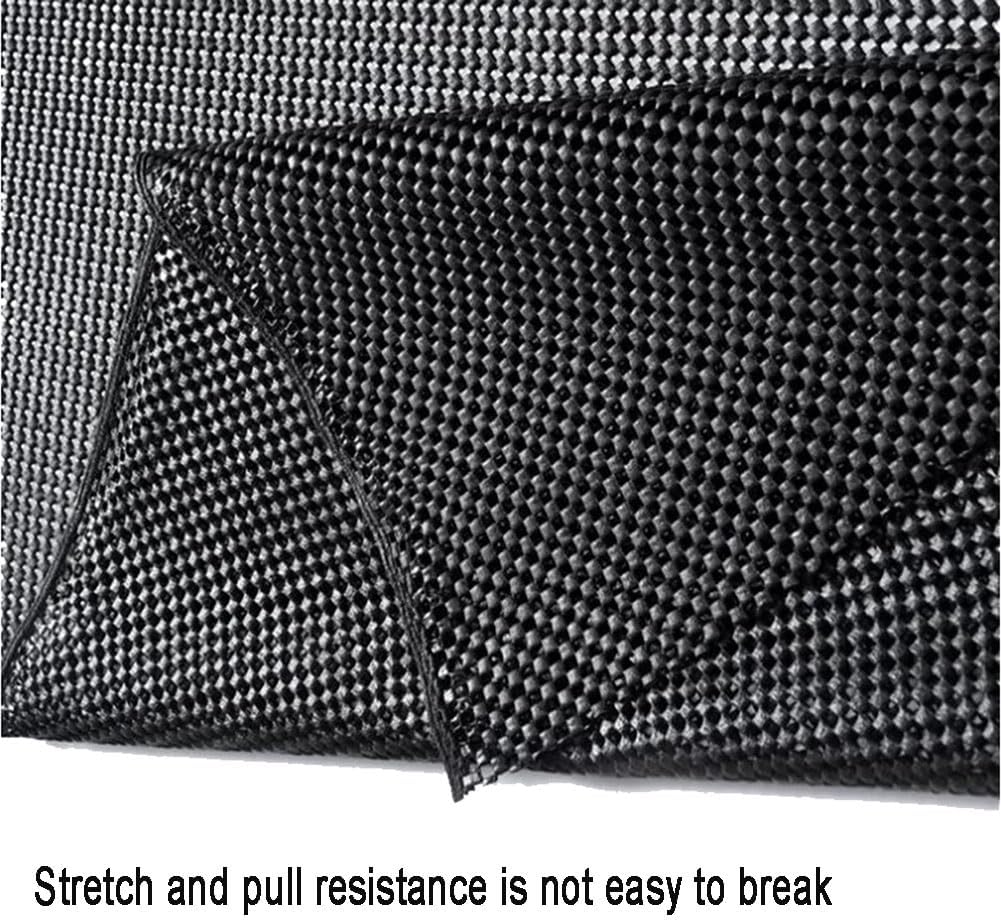 GZHERVICES Shelf Liner, Multi-Purpose Anti Slip/Non-Slip Carpet Rug Mat Non-Adhesive Drawer Liners Waterproof Shelf Cabinet Liner for Car Pantry (Color : Black, Size : 0.6x15m)