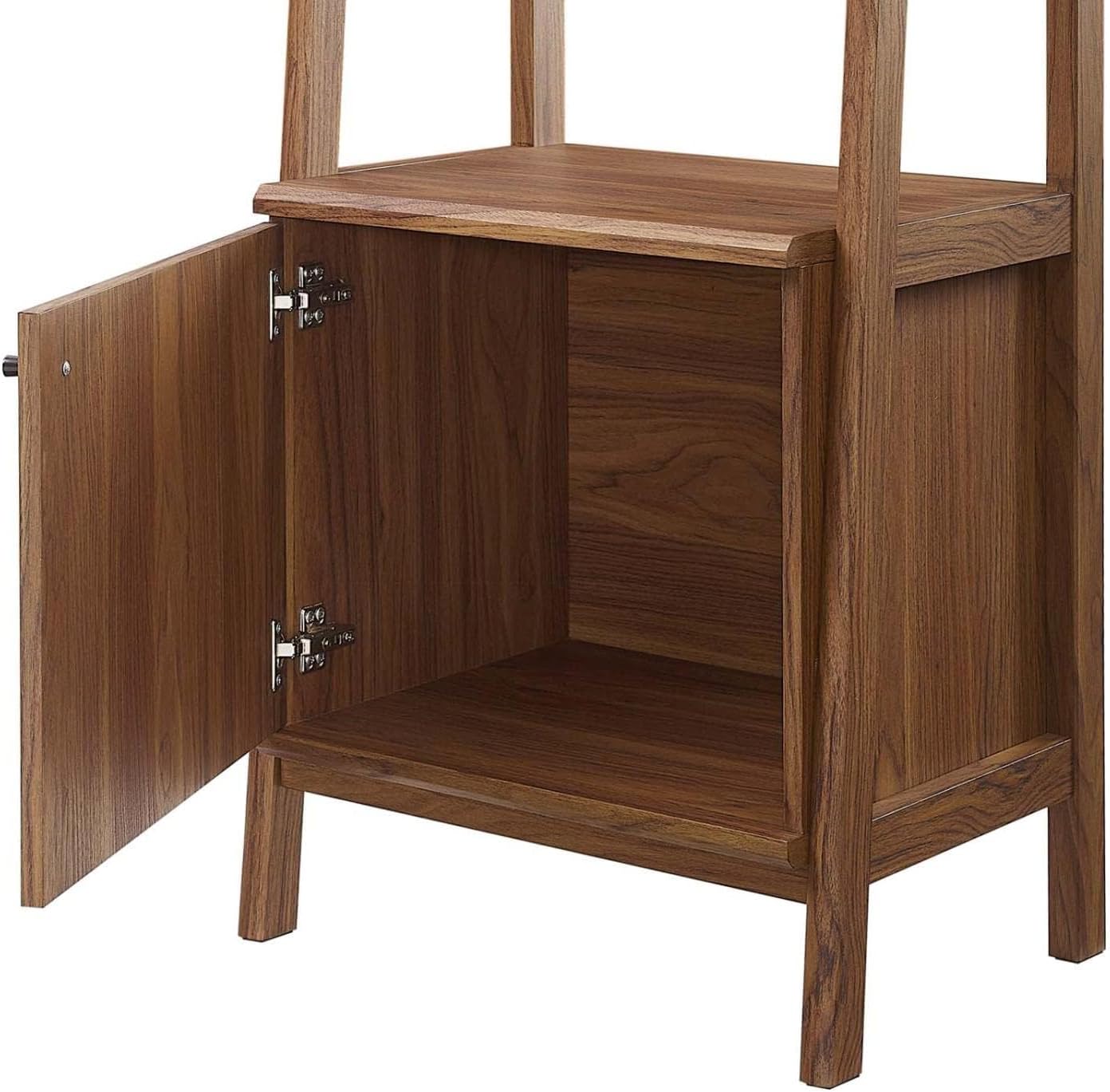 Modway 21' Bookshelf Display Case in Walnut