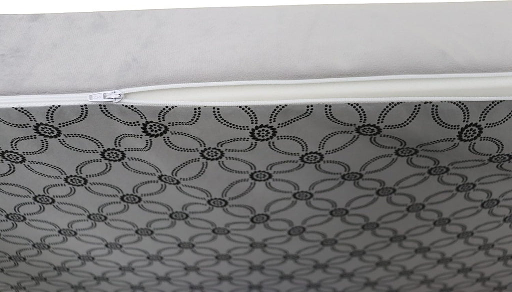 Custom Bench Cushion 72Inch,Indoor Outdoor Patio Furniture Cushions,Non-Slip Bench Pads,Chair Cushion Sofa Pads for Piano Window Entryway Dining Seat,Optional Piping,Removable,Light Gray 18' X 72'X 2'