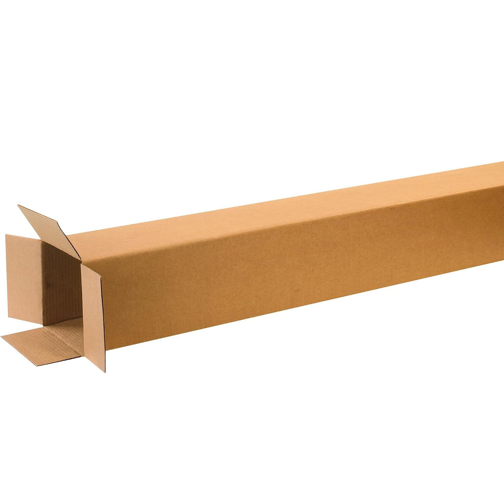 BOX USA 8x8x60 Tall Corrugated Boxes, Tall, 8L x 8W x 60H, Pack of 15 | Shipping, Packaging, Moving, Storage Box for Home or Business, Strong Wholesale Bulk Boxes