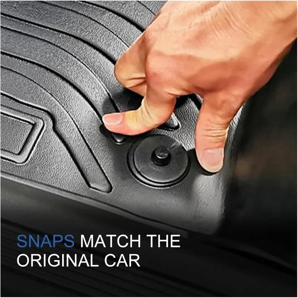 Floor Mats for Tesla Model 3 Highland 2024 TPE 3D Car Mats Cargo Liner Trunk Pad Protective Accessories(Trunk 1P)