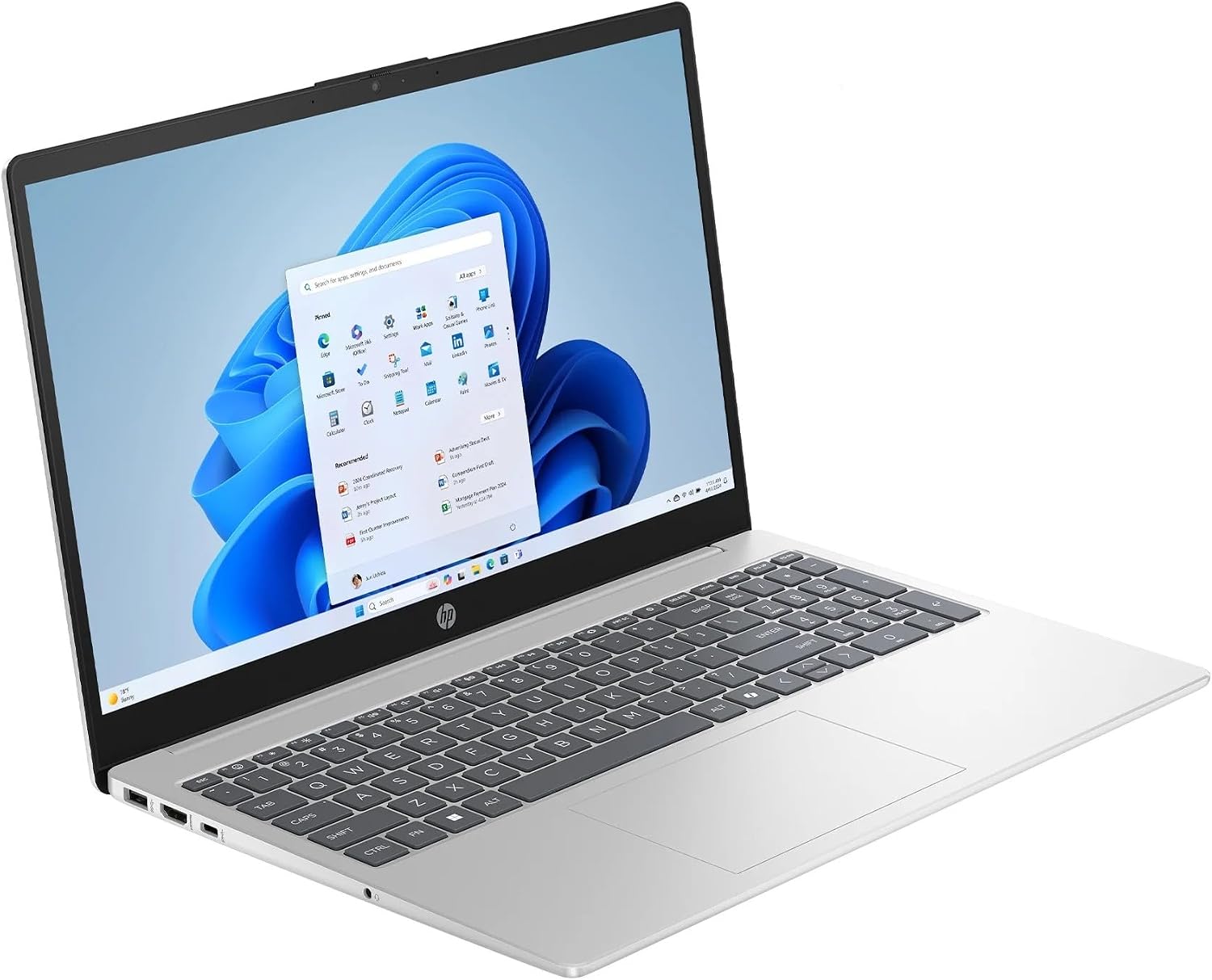 HP 15.6' FHD IPS Touchscreen Laptop, 680M AMD Ryzen 7 7730U(8-Cores, Beats i7-1355U) 32GB RAM 1TB SSD, Win11 Pro WiFi6 Numeric Keypad Webcam w/GM Accessory Computer for Business and Gaming