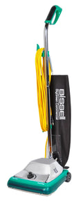 Bissell BigGreen Commercial BG107HQS DayClean Quiet-Motor System Upright Vacuum, Comfort Grip Handle with Magnet, 650W, 12' Vacuum Width