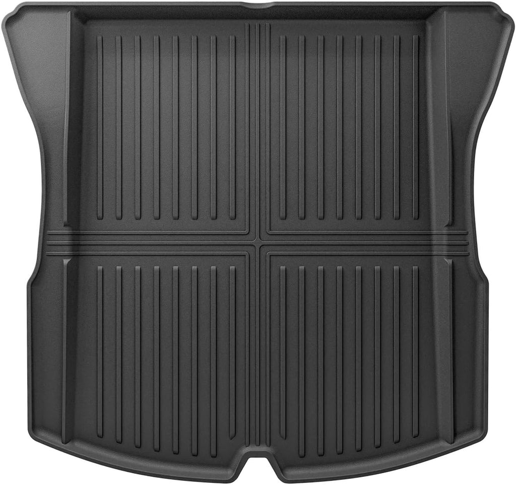 Floor Mats Compatible with Tesla Model 3 Highland 2024 TPE 3D Car Mats Cargo Liner Trunk Pad Waterproof Protective Accessories(24MODEL3 Trunk 1P)