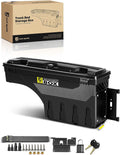 YHTAUTO Passenger Side Truck Bed Storage Tool box Compatible with 2015-2023 Chevrolet Colorado & GMC Canyon, 2019-2021 Fits 74' Bed, Lockable Swing Waterproof Wheel Well Toolbox