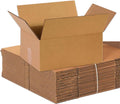 BOX USA Shipping Boxes Medium 14'L x 10'W x 6'H, 100-Pack | Corrugated Cardboard Box for Packing, Moving and Storage