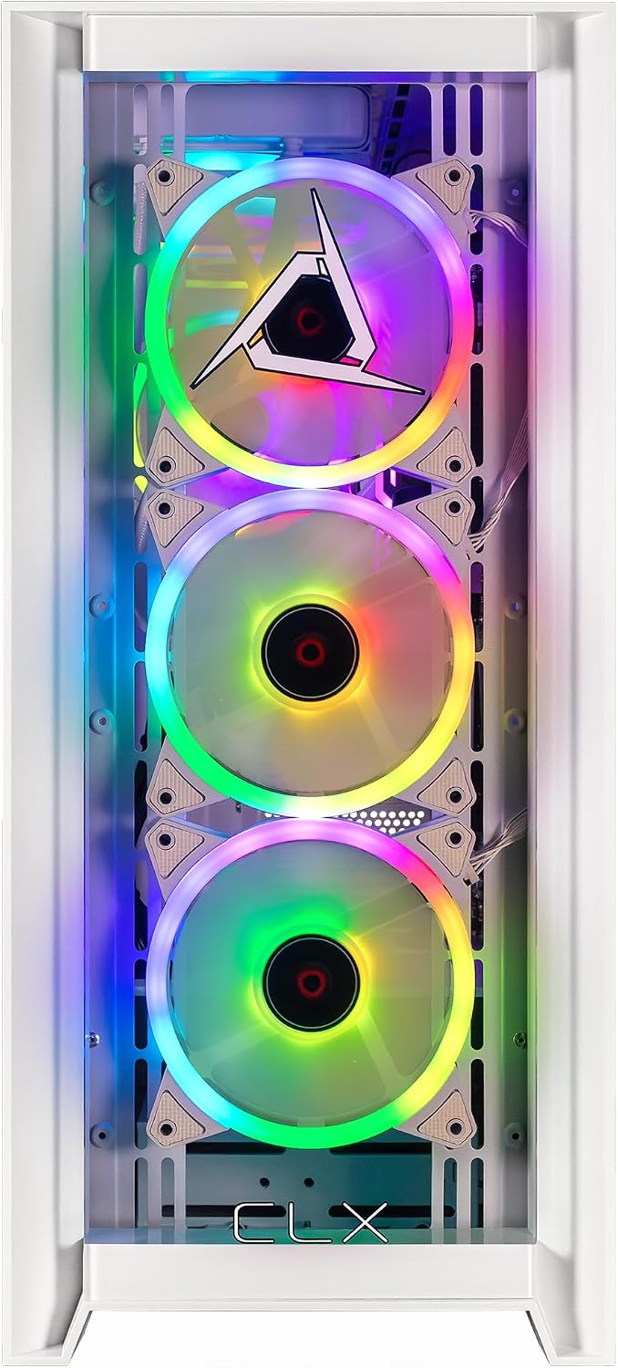 CLX Set Gaming PC - Intel Core Ultra 7 265KF 3.9GHz, GeForce RTX 5060 Ti, 2TB NVMe M.2 SSD, 64GB DDR5 Memory, 240mm AIO, WiFi, Windows 11 Home, White