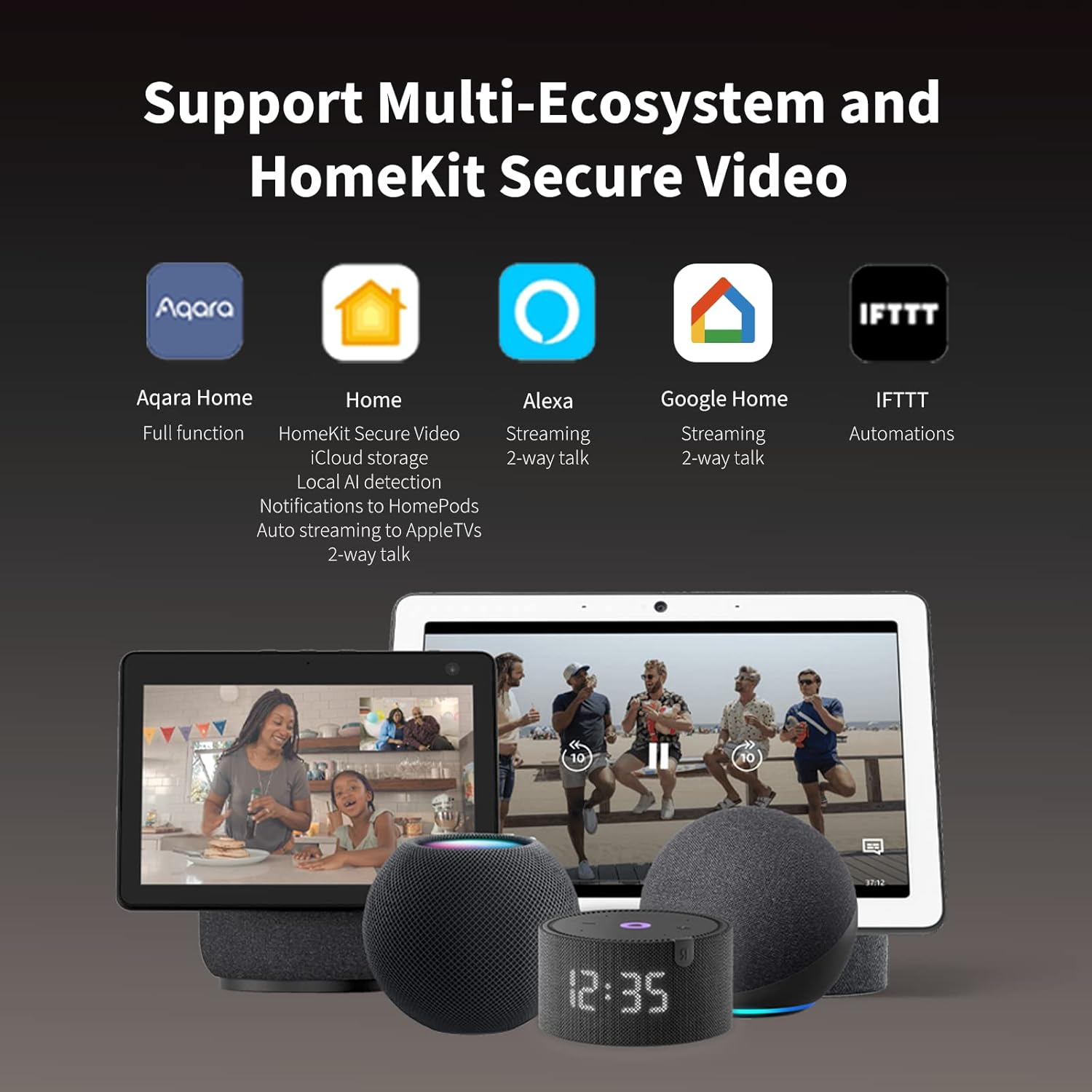 Aqara Video Doorbell G4 (Chime Included) Plus Security Camera Hub Indoor G2H Pro