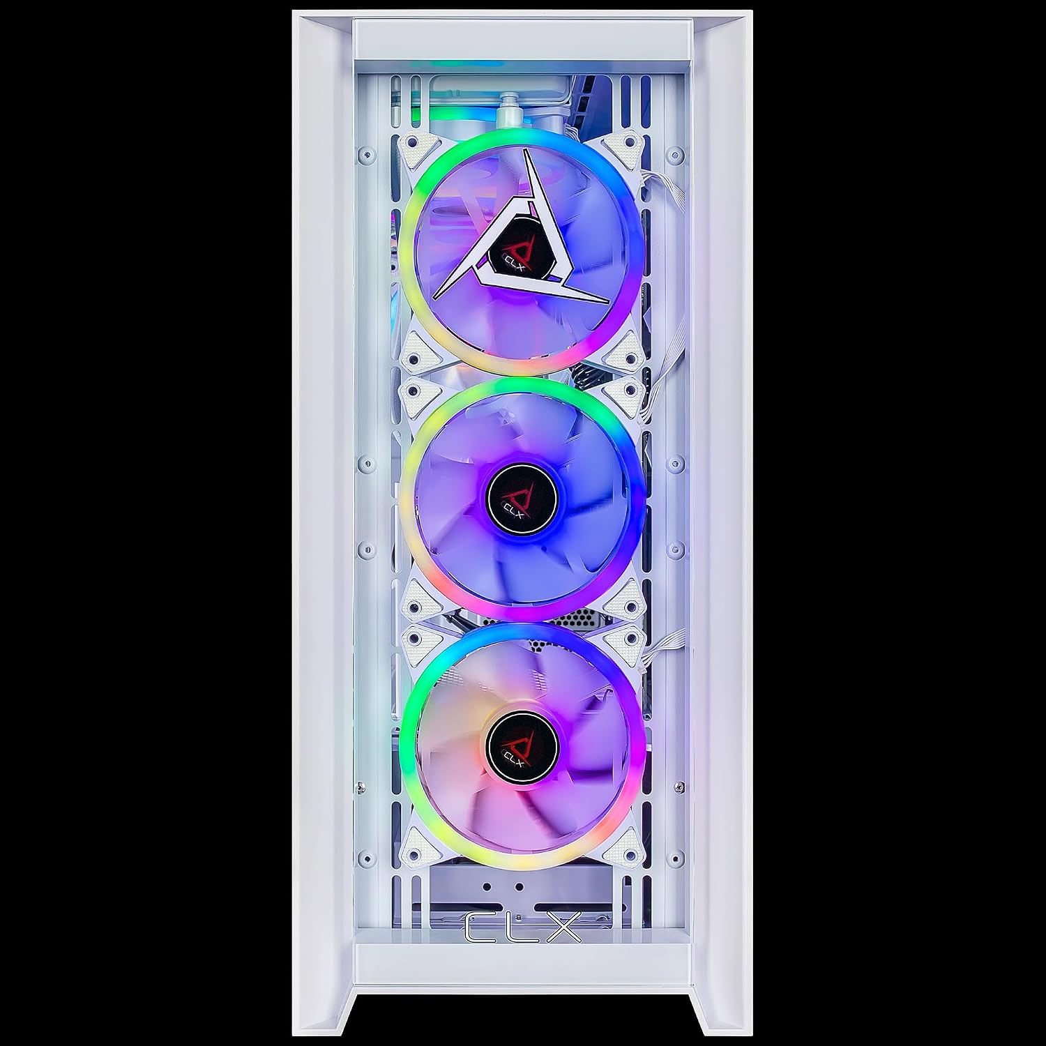 CLX Set Gaming PC - Intel Core Ultra 9 285K 3.7GHz, GeForce RTX 5070, 2TB NVMe M.2 SSD, 4TB HDD, 64GB DDR5 Memory, 360mm AIO, WiFi, Windows 11 Home, White