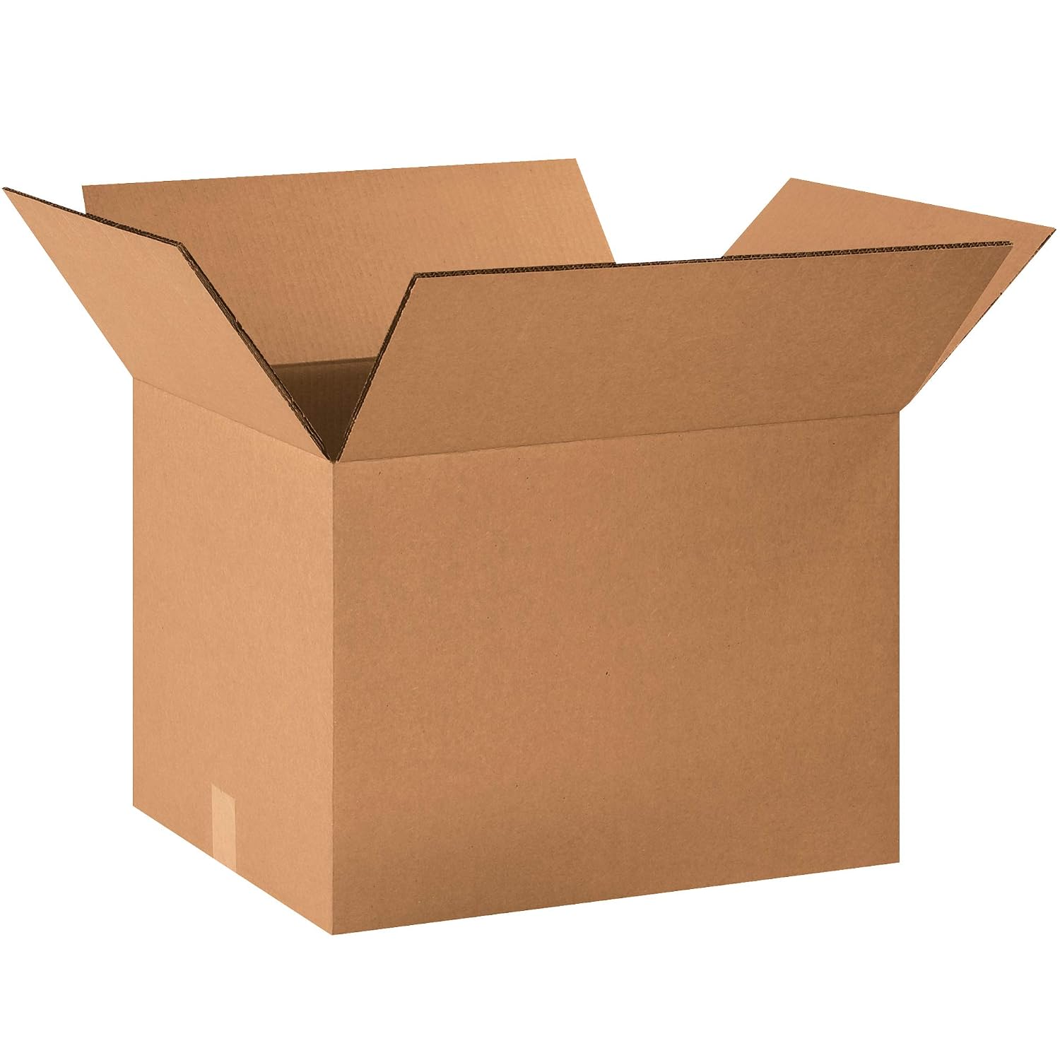 Box USA 15 Pack of Heavy-Duty Double Wall Corrugated Cardboard Boxes, 20' L x 16' W x 10' H, Kraft, Shipping, Packing and Moving