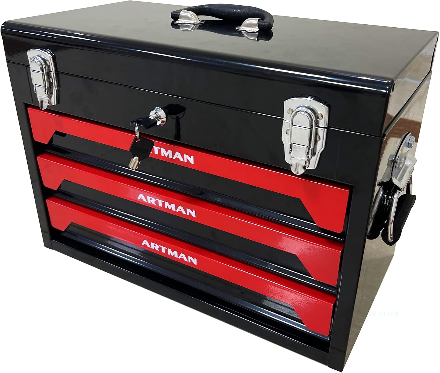 tool box with tools, tool set mechanics kit, 439 piece tool set, socket wrench set, mechanic tool set, heavy duty tool box, home tool kit, automotive tools, DIY tool set (439pcs-red)