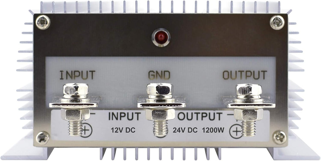 DC/DC 12V to 24V Boost Converter 50A 1200W Step Up Voltage Regulator Power Supply Voltage Transformer (Input 10V-16V)