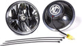 KC HiLiTES 42361 Gravity LED 7' DOT Headlight, Jeep TJ 97-06/H4 Universal - Pair Pack System