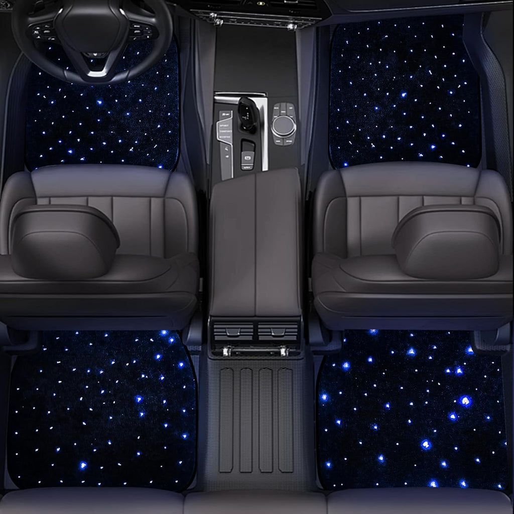 Starlinkmats Mats, Starlinkmats LED Car Floor Mats, Starlight Floor Mats for Cars, Black Automotive Carpet, App Control Car Mats， Creates a Romantic Atmosphere for Dates，Remote Control