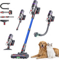 SMOTURE Cordless Vacuum Cleaner, 650W 55KPA 70 Mins Vacuum Cleaners for Home, Pet Brush & Sofa Brush, 3.3Ft Hose, Wall-Mount Charging, Stick Vacuum for Pet Hair/Sofa/Carpet/Hard Floor