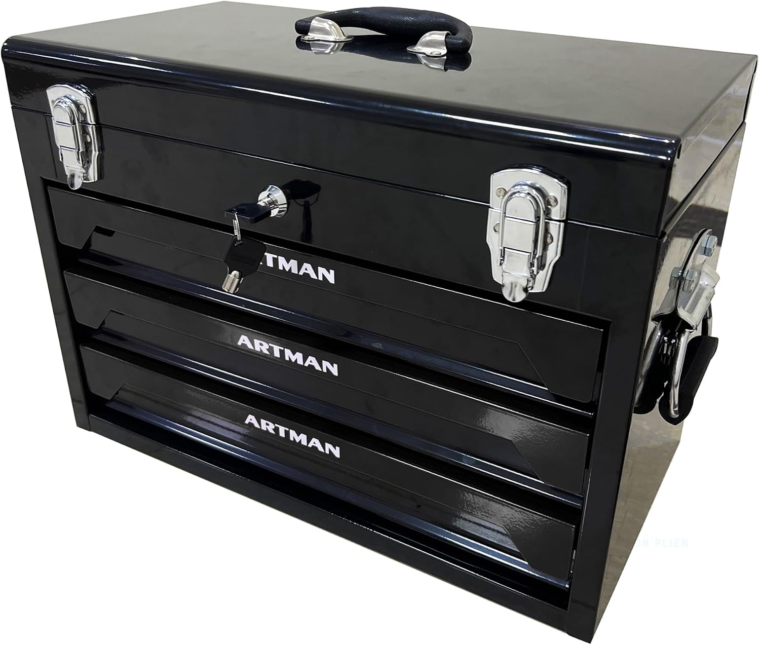 tool box with tools, tool set mechanics kit, 439 piece tool set, socket wrench set, mechanic tool set, heavy duty tool box, home tool kit, automotive tools, DIY tool set (439pcs-black)