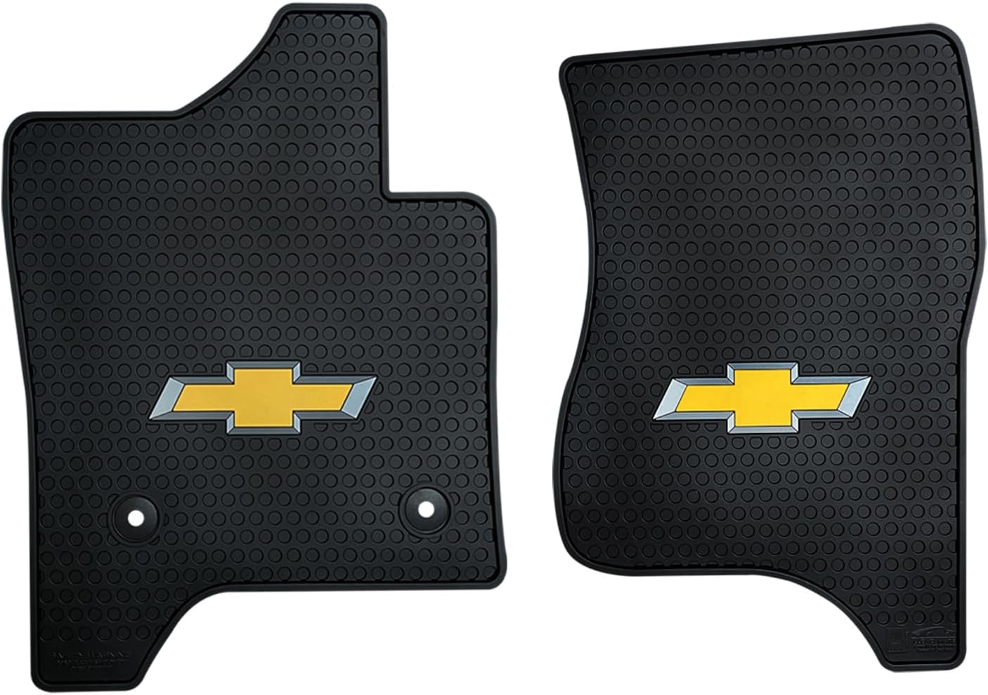 Lloyd Mats Signature Rubber All Weather Floor Mats for Chevy Silverado 1500/2500/3500-2PC Fronts 2014-2019