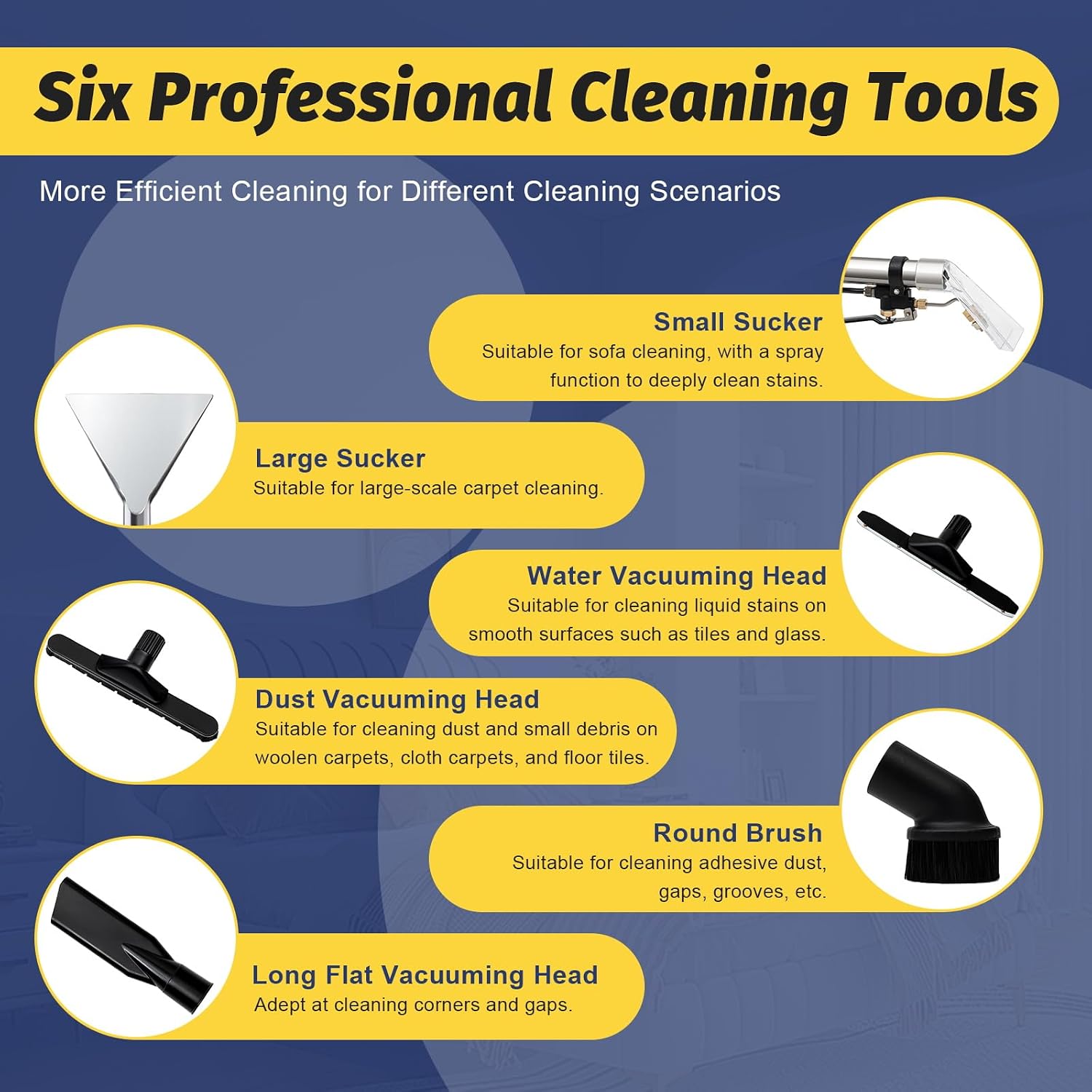 40L Commercial Carpet Cleaning Machine, 1000W Professional 3in1 Carpet Spraying Floor Brush Cleaner Extractor Vacuum Deep Cleaning Washing Machine Portable Carpet Cleaner for Carpet and Upholstery