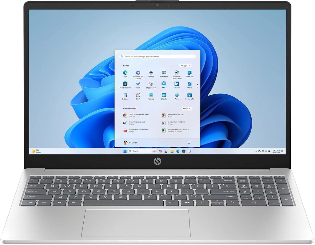 HP 15.6' FHD IPS Touchscreen Laptop, 680M AMD Ryzen 7 7730U(8-Cores, Beats i7-1355U) 32GB RAM 1TB SSD, Win11 Pro WiFi6 Numeric Keypad Webcam w/GM Accessory Computer for Business and Gaming