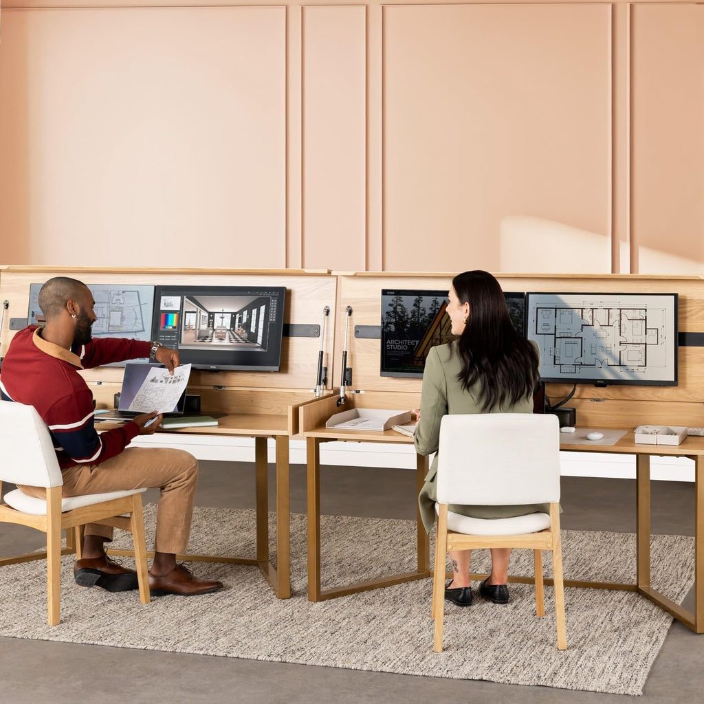 Convertible Desk, Simple Modern Home Office Desk with Storage, Folding Desk into Dining Table, Multiuse Dining Table and Gaming Desk, Work from Home Essentials (1 Unit)