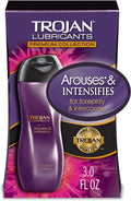 Trojan Arouses & Intensifies Lubricant, 3 oz, 8-Pack