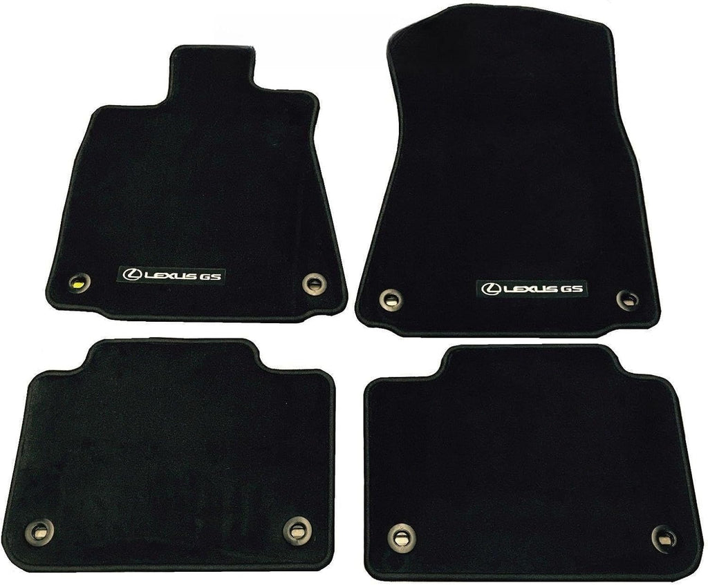 LEXUS NEW OEM Factory Carpet Floor MAT Set 2013-2017 GS350 GS450H 2WD Black