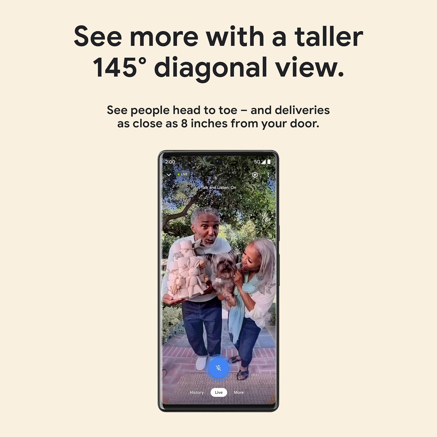 Google Nest Doorbell - (Wired, 2nd Gen) - Wired Video Doorbell Camera - Doorbell Security Camera - Ash
