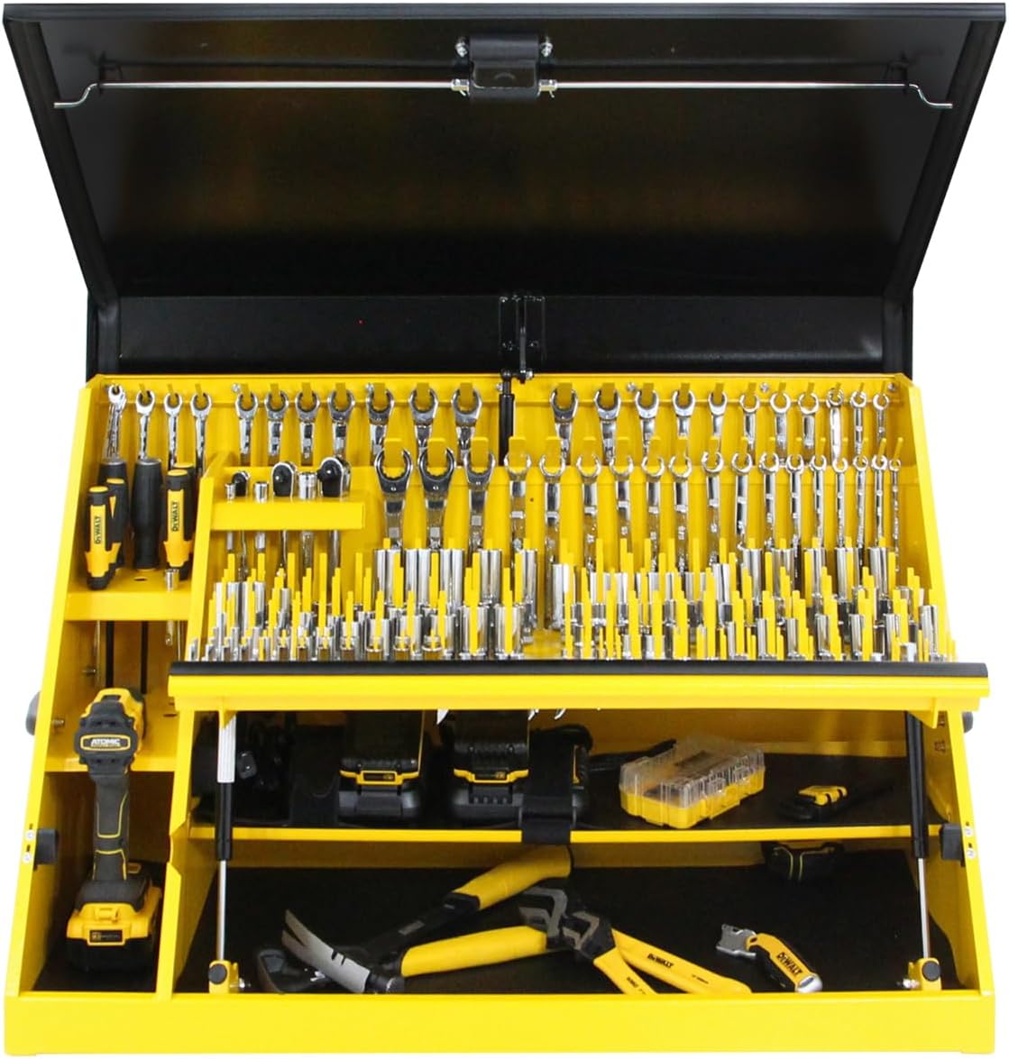 DeWalt 36' x 17' Triangle Toolbox - Steel, Black