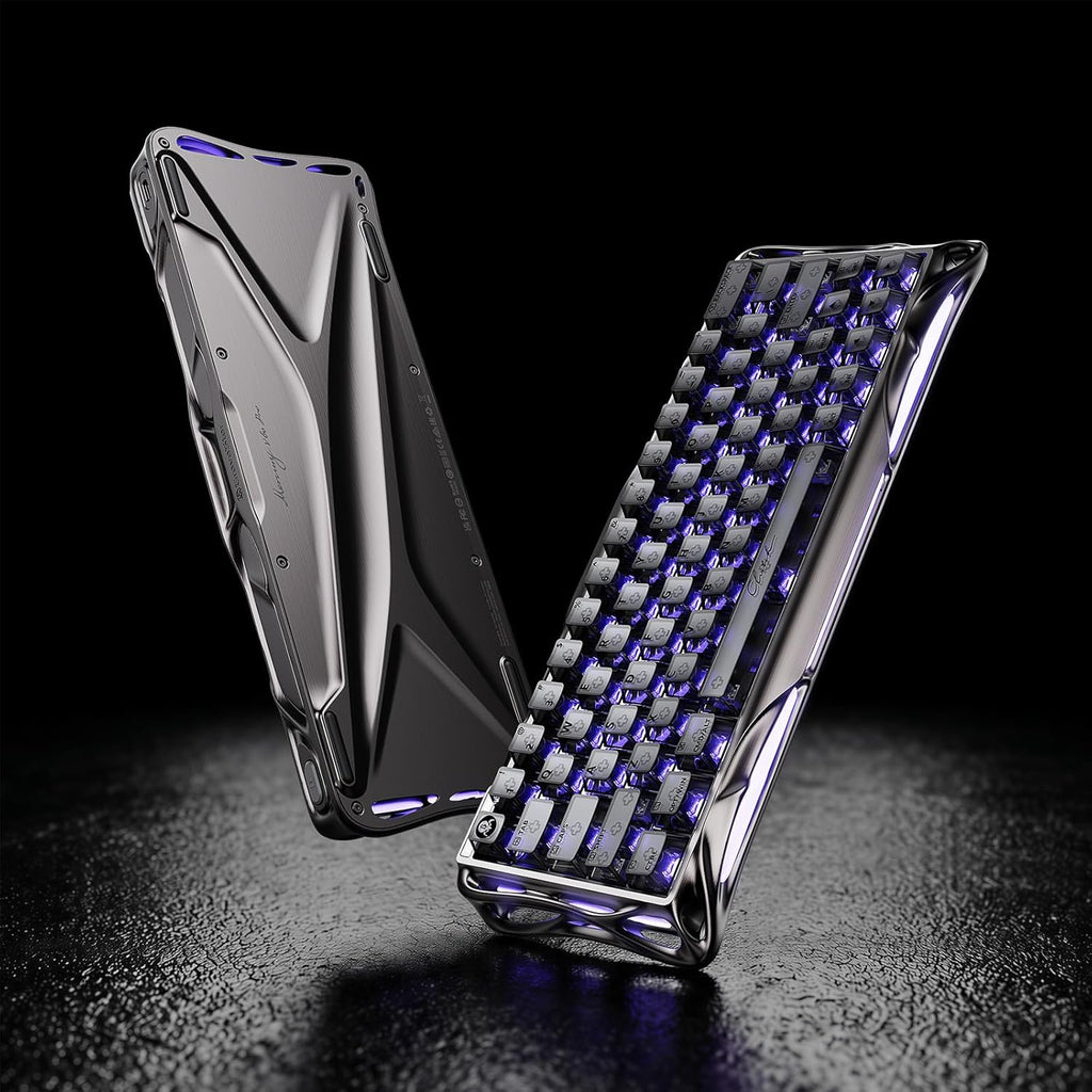 GravaStar Mercury V60 Pro 60% HE Magnetic Gaming Keyboard, True 8kHz Polling Rate, 0.125ms Latency, Dynamic Rapid Trigger, 0.005mm Adjustable Actuation, Full Aluminum Frame