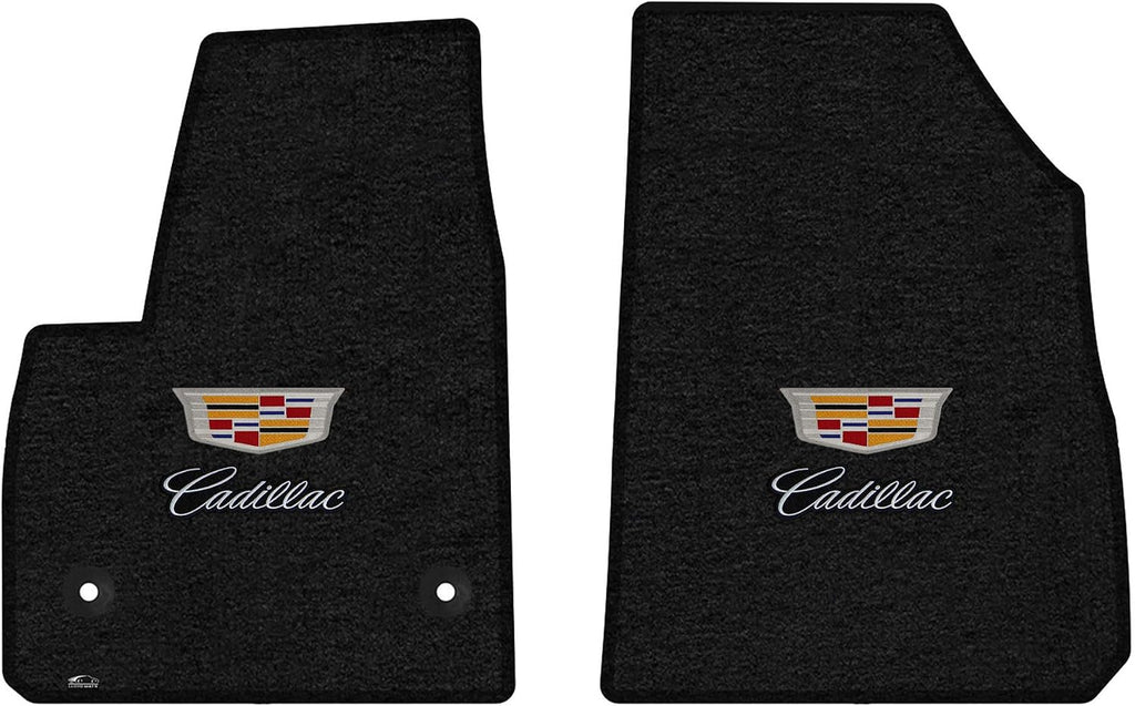 Lloyd Mats Floor Mats for Cadillac XT6 2020-2025 | 2PC Front Mats | Charcoal | Non-Slip Backing