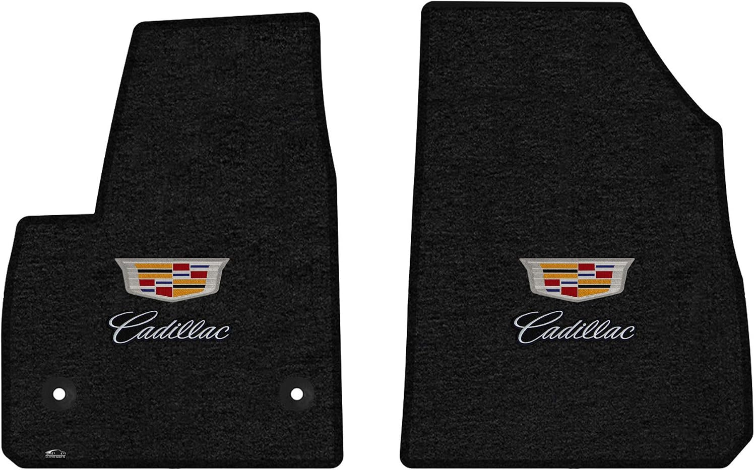 Lloyd Mats Floor Mats for Cadillac XT6 2020-2025 | 2PC Front Mats | Charcoal | Non-Slip Backing