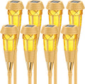 Solar Outdoor Lights – Torches with Flickering Flame for Garden Decor, Waterproof Garden, Outdoor Patio & Pathway Yard Decorations with Flame Torches - 8 Pack