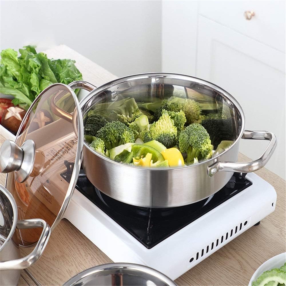 Pot Set Cookware Pots and Pans Set Stainless Steel Perfect Cooking Utensils Suitable for All Cooktops Cookware Cooking Set