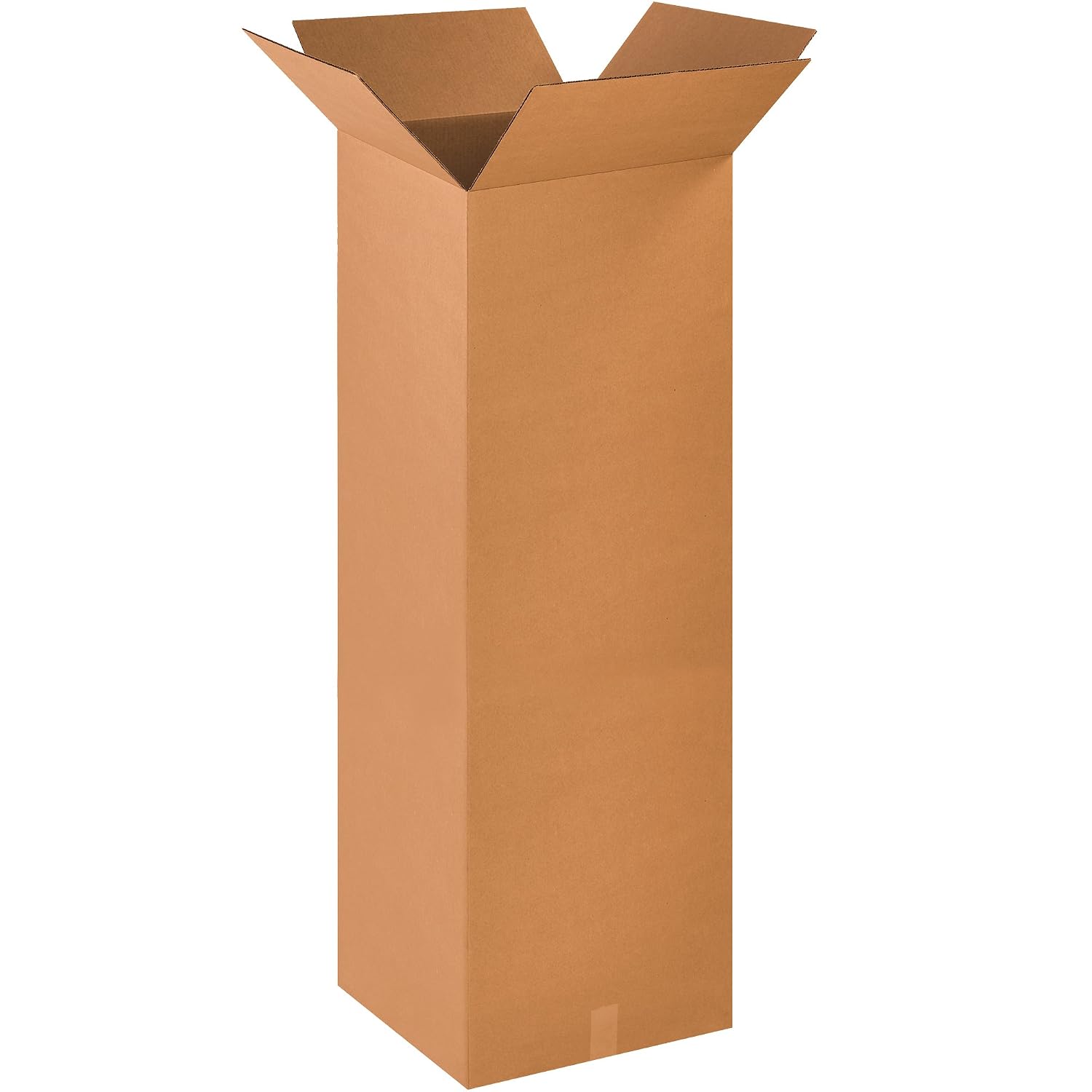 BOX USA 16 x 16 x 48 Corrugated Cardboard Boxes, Tall 16'L x 16'W x 48'H, Pack of 10 | Shipping, Packaging, Moving, Storage Box for Home or Business, Strong Wholesale Bulk Boxes