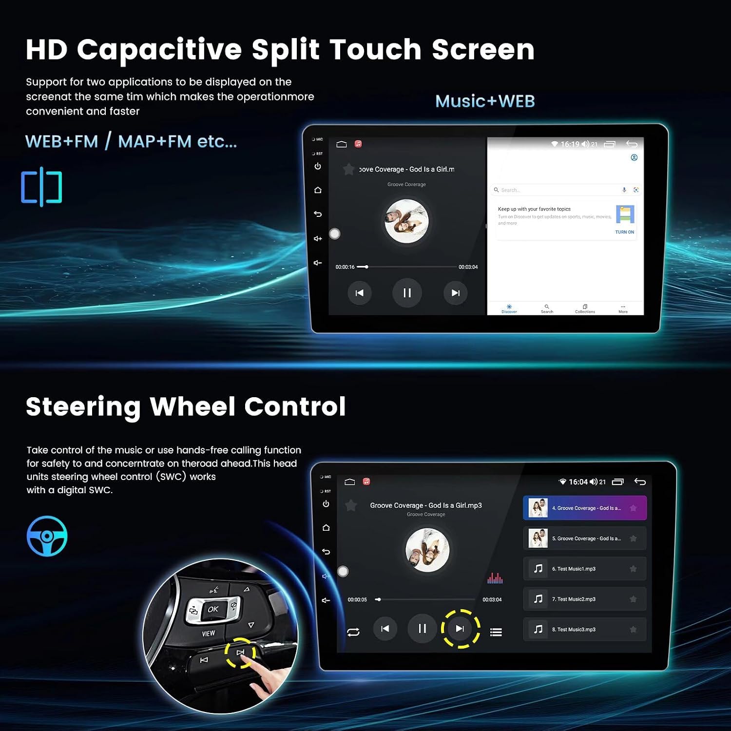 9' IPS Touch Screen 8 Core 4+32GB Car Radio for Lexus ES250 ES300 ES330 2001-2006 Android Upgrade Stereo Dash Kit Built-in Car-Play Android Auto GPS Navi