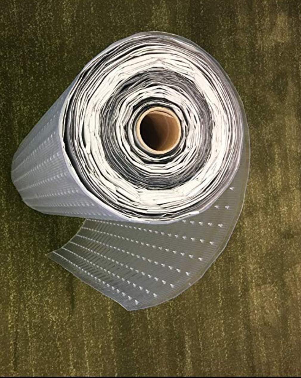 Clear Plastic Runner Rug Carpet Protector Mat Ribbed Multi-Grip (26'in x 50'FT)