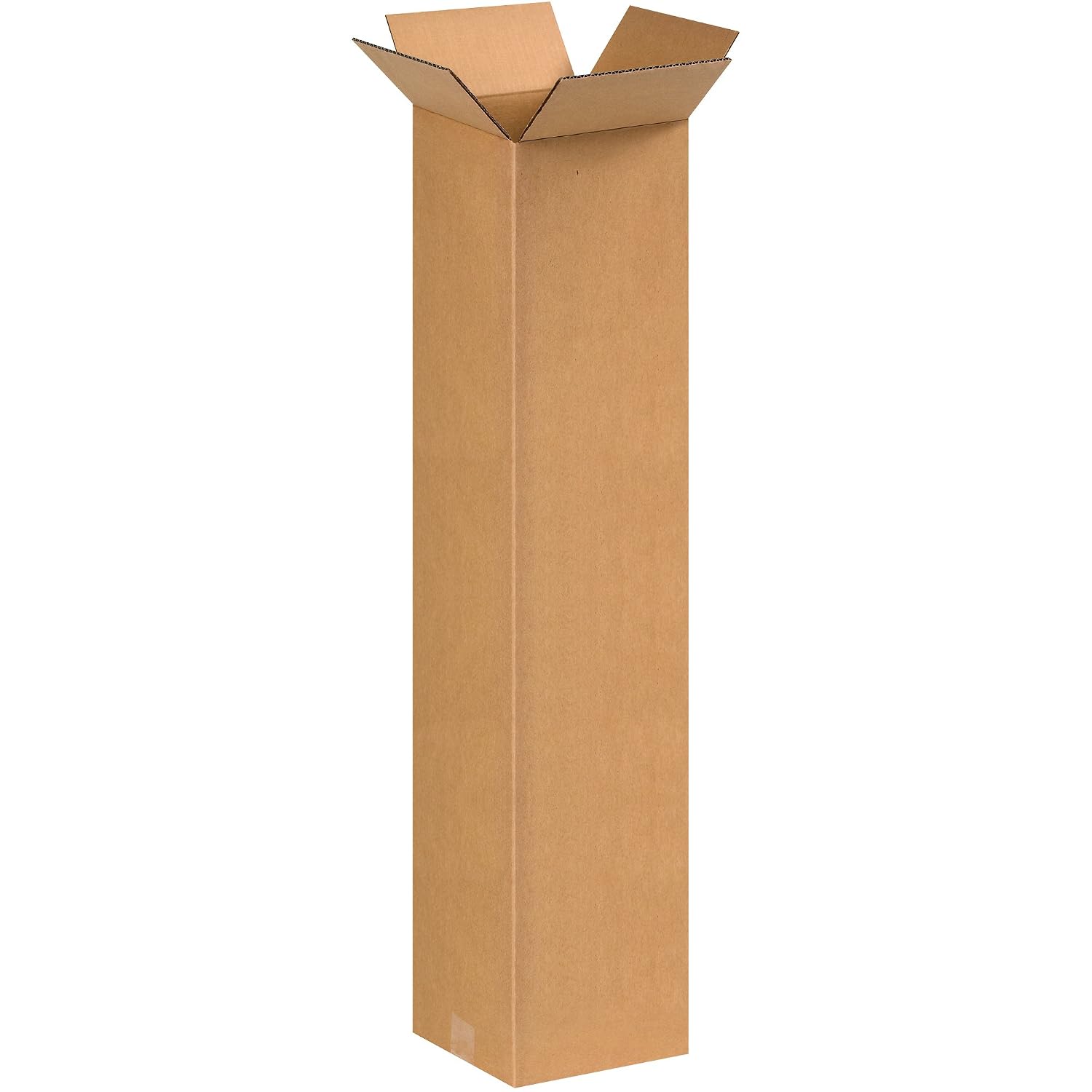 BOX USA 8x8x36 Tall Corrugated Boxes, Tall, 8L x 8W x 36H, Pack of 50 | Shipping, Packaging, Moving, Storage Box for Home or Business, Strong Wholesale Bulk Boxes