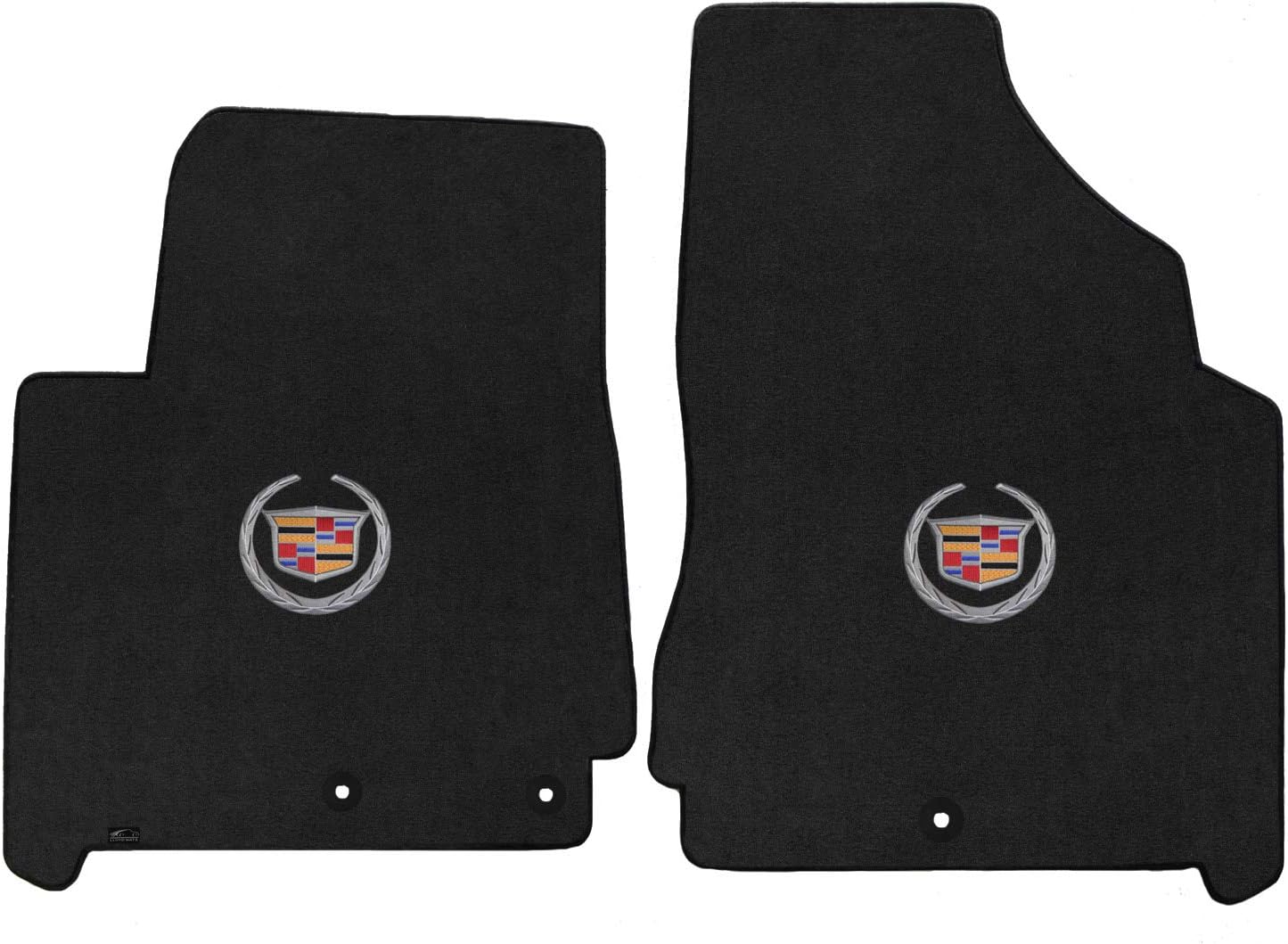 Lloyd Mats Floor Mats for Cadillac SRX 2013-2016 | 2PC Front Mats | Charcoal | Non-Slip Backing