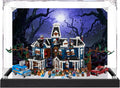 Acrylic Display Case for Lego 11370 Stranger Things: The Creel House Model, 3mm Dustproof Display Box, Display Case Compatible with Lego 11370(Model Not Included) (Background 3MM+Mirror B)