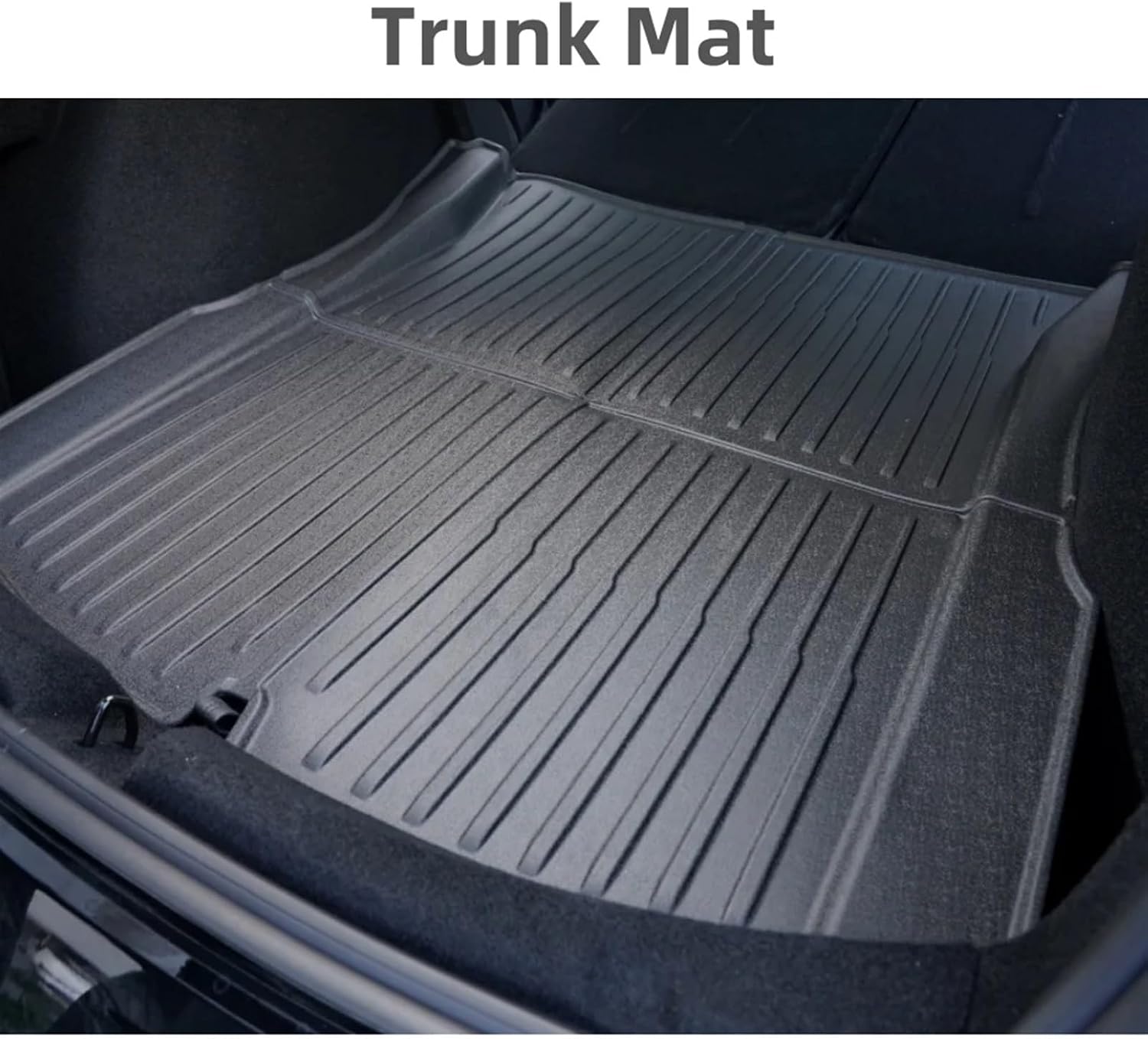 Compatible with Tesla Model 3 Highland 2024 TPE Floor Mats,RHD LHD Floor Mats All Weather Waterproof Non-Slip Cargo Liner Accessories(RHD 8PCS HX3)