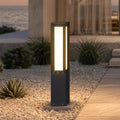Solar Floor Lamp with Remote, 3000K LED Modern Outdoor Lantern Dimmable, 31.5' Outdoor Solar Lanterns Waterproof IP65, Dusk to Dawn Floor Lamps for Outside Porch Patio Deck Garden Backyard Decor