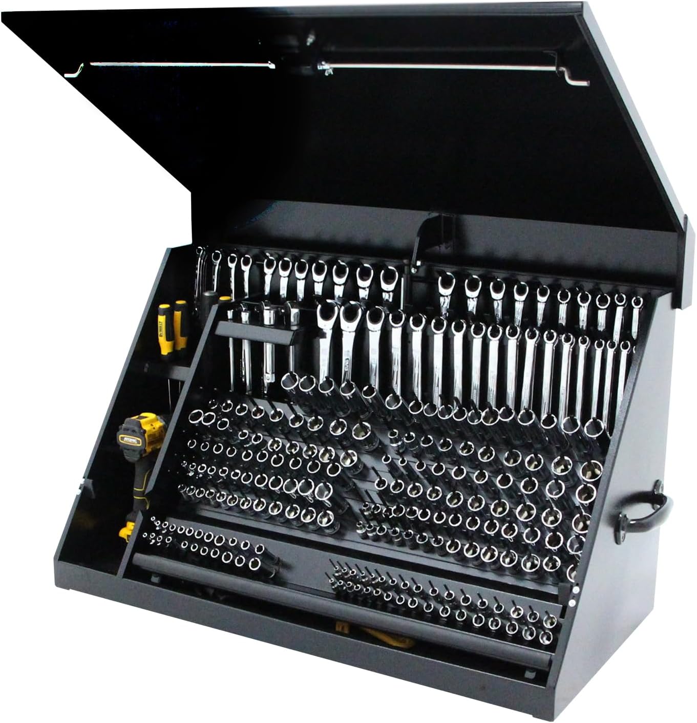 DeWalt 36' x 17' Triangle Toolbox - Steel, Yellow/Black