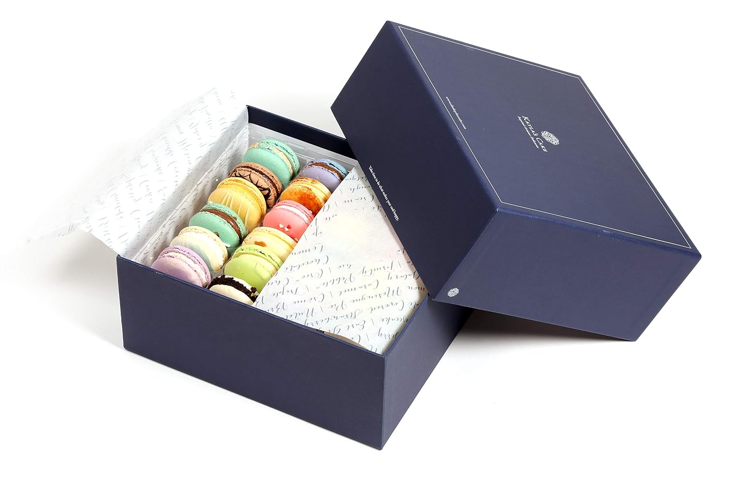 Kayla's Cake Premium French Macarons Cookies Gift Baskets Gourmet Chocolate Box Food Desserts Birthday Snack Care Packages Mothers Day Thank You Condolences Women Men Mom Signature 48 Count