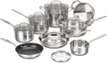 Cuisinart Chef's Classic Stainless Cookware 13-Piece Set, 77-13