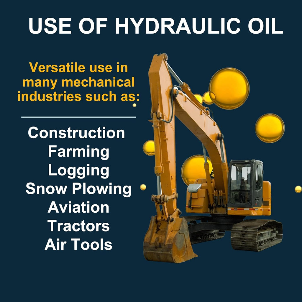Presidential Hydraulic Oil 46 - ISO AW 46 Hydraulic Fluid - Premium Oils & Fluids for Machine Rust and Corrosion Protection - Anti-Foam, Low Temperature Fluidity - Made in USA (5 Gallon Pail)