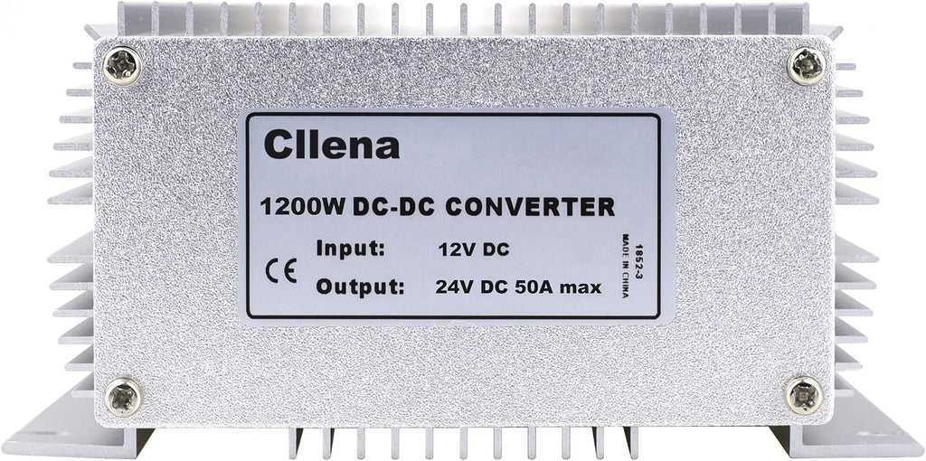 DC/DC 12V to 24V Boost Converter 50A 1200W Step Up Voltage Regulator Power Supply Voltage Transformer (Input 10V-16V)