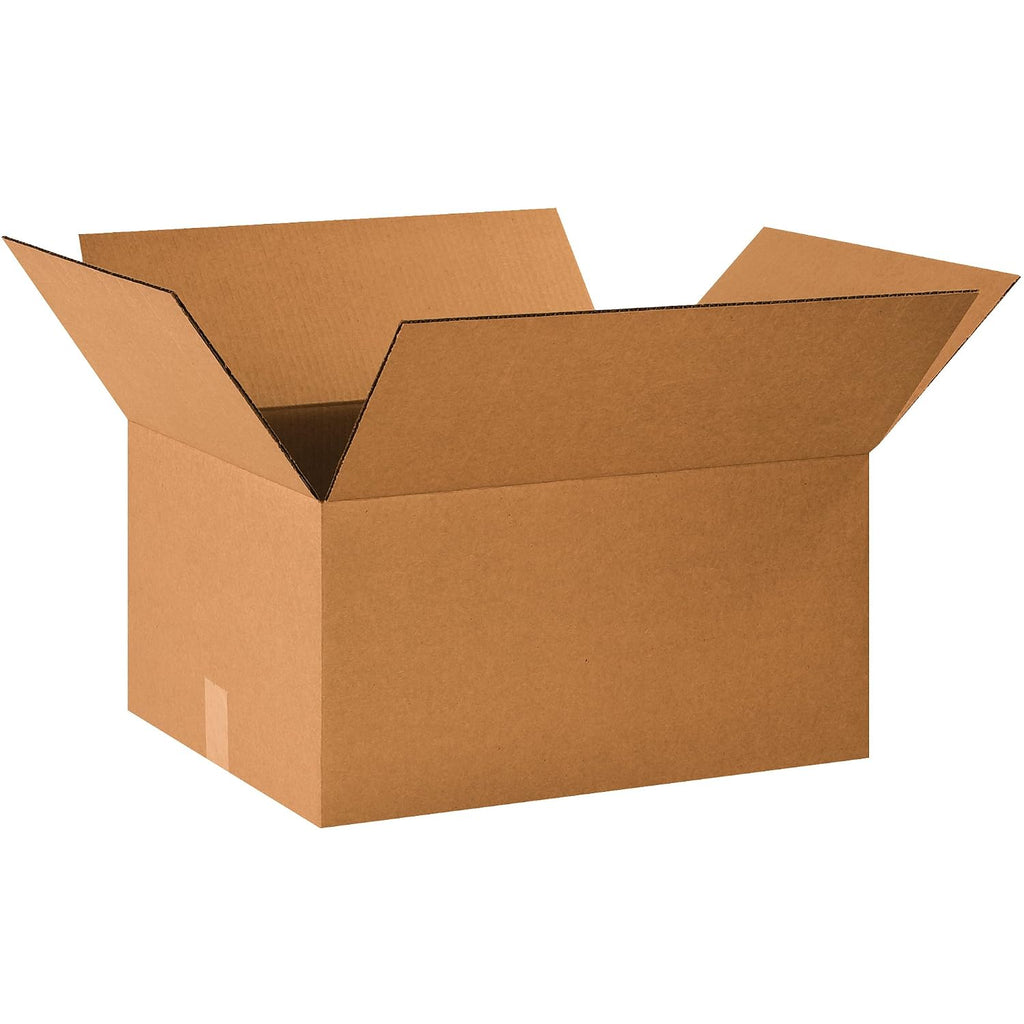 BOX USA 20 x 16 x 10 Corrugated Cardboard Boxes, Medium 20'L x 16'W x 10'H, Pack of 25 | Shipping, Packaging, Moving, Storage Box for Home or Business, Strong Wholesale Bulk Boxes