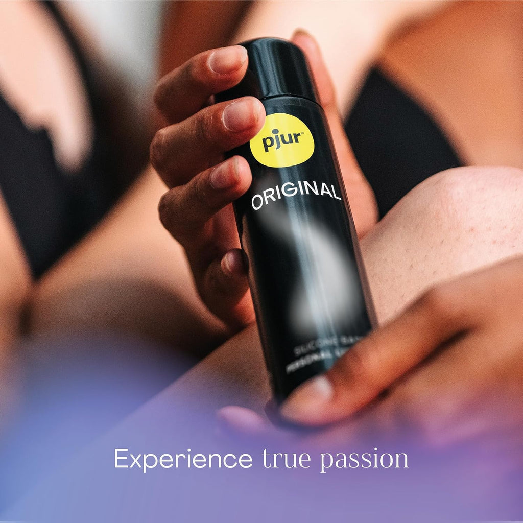 pjur Original Silicone Based Lubricant, Premium Lube for Men, Women & Couples, Odorless, 1L / 34 fl.oz