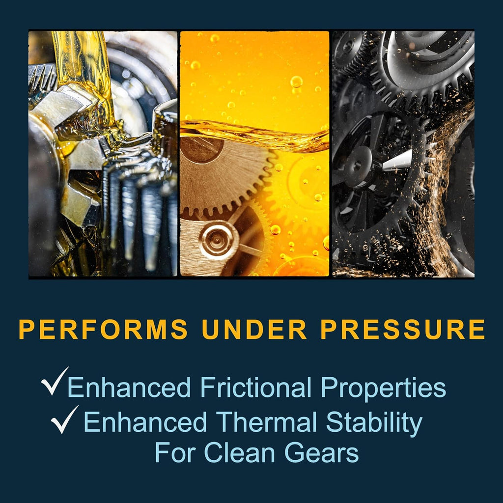 Presidential Gear Oil EP ISO 220 - Industrial Lubricants and Premium Oils & Fluids for Extreme Pressure Manufacturing - Anti-Foam, High Film Strength - Made in USA (5 Gallon Pail)