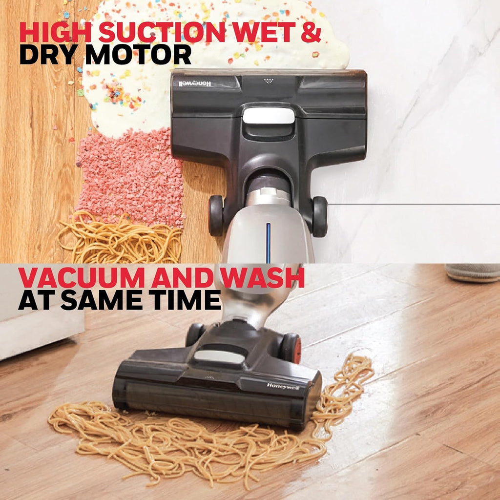 Honeywell FC15 Ultamax Elite Cordless Wet Dry Vacuum Cleaner, Floor Cleaner, 3-in-1: Precision Spray, Power Scrub and Vacuum